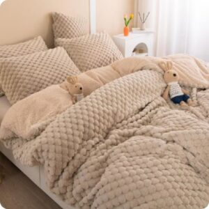 Cama Queen aconchegante com Edredom