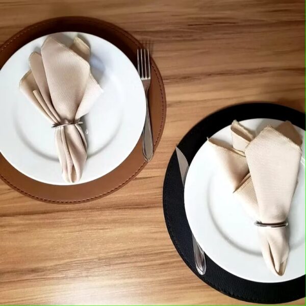 Sousplat redondo para mesa de jantar - Imagem 3