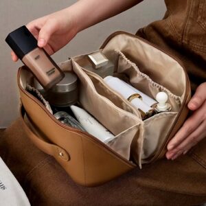 Necessaire de cosméticos para viagem